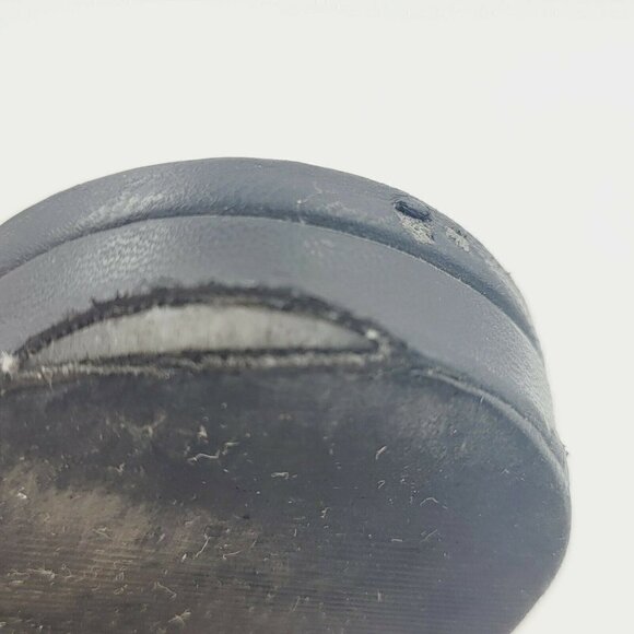 Steven By Steve Madden Black Rhinestone Jeweled Slide Sandals Size 8M - Picture 7 of 10